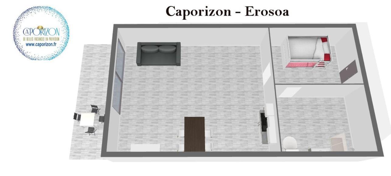 Apartment Caprozion-erosoa-t1-piscine-clim